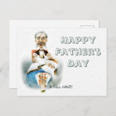 フルハンドファーザーの日CC0186 ポストカード (正面/裏面)