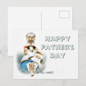 フルハンドファーザーの日CC0186 ポストカード (正面/裏面)