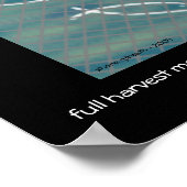 フルハーベストムーンプリント ポスター (角)