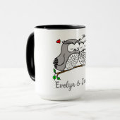 フルパーソナライズされたズラブマグ マグカップ (正面左)