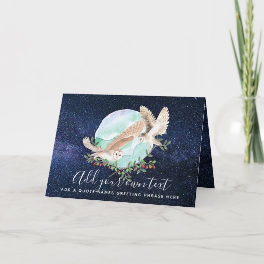 フルパーソナライズされたズ カード (正面)