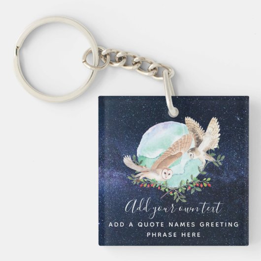 フルパーソナライズされたズ キーホルダー (正面)