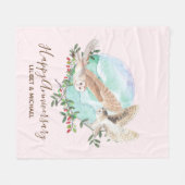 フルパーソナライズされたズ フリースブランケット (正面(横))