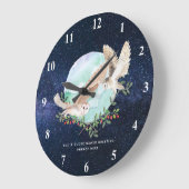 フルパーソナライズされたズ ラージ壁時計 (傾斜)