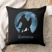 フルパーソナライズされたムーンワーウルフ装飾用クッション クッション (ブランケット)