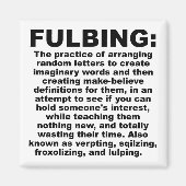 フルビングおもしろい冷蔵庫用マグネット冷蔵庫 マグネット (正面)