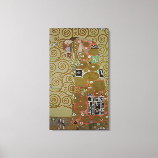 フルフィルメントの勉強, c.1905-09 (papのcおよび金ゴールド) キャンバスプリント (正面)