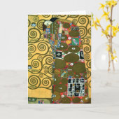 フルフィルメントアカザエンスバイグスタフクリムト カード (黄色い花)