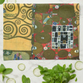 フルフィルメントアカザエンスバイグスタフクリムト キッチンタオル (折り畳み)