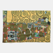 フルフィルメントアカザエンスバイグスタフクリムト キッチンタオル (横)