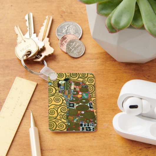 フルフィルメントアカザエンスバイグスタフクリムト キーホルダー (デスク)