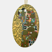 フルフィルメントアカザエンスバイグスタフクリムト セラミックオーナメント (左)