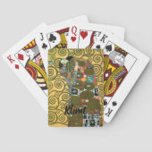 フルフィルメントアカザエンスバイグスタフクリムト トランプ (裏面)