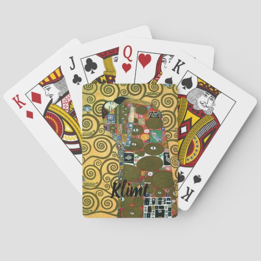 フルフィルメントアカザエンスバイグスタフクリムト トランプ (裏面)