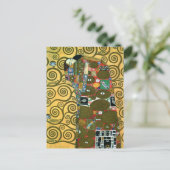 フルフィルメントアカザエンスバイグスタフクリムト ポストカード (スタンド正面)