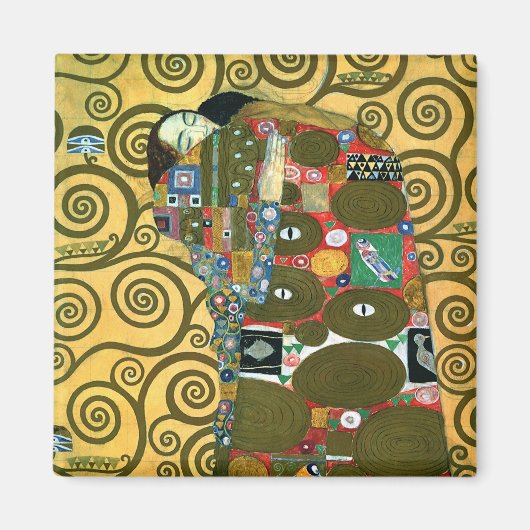 フルフィルメントアカザエンスバイグスタフクリムト マグネット (正面)