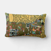フルフィルメントアカザエンスバイグスタフクリムト ランバークッション (裏面)