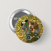 フルフィルメントアカザエンスバイグスタフクリムト 缶バッジ (正面&裏面)