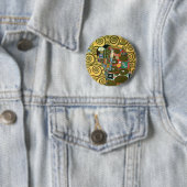 フルフィルメントアカザエンスバイグスタフクリムト 缶バッジ (インサイチュ)