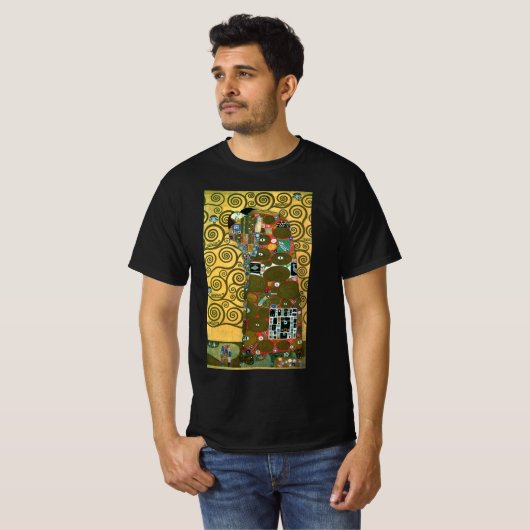フルフィルメントアカザエンスバイグスタフクリムト Tシャツ (正面フル)
