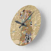 フルフィルメント、Gustavクリムト ラウンド壁時計 (傾斜)