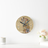 フルフィルメント、Gustavクリムト ラウンド壁時計 (ホーム)