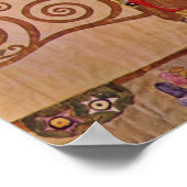 フルフィルメントby Gustavクリムト,ヴィンテージアールヌーボー ポスター (角)