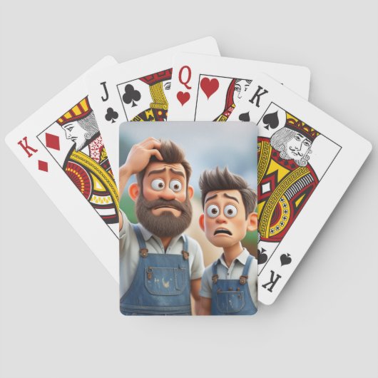 フルフェルノック農家 トランプ (裏面)