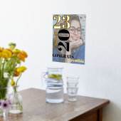 フルフォトオーバーレイおめでとうグラードフォイルプリント 箔ポスター (レイダウン (キッチン))