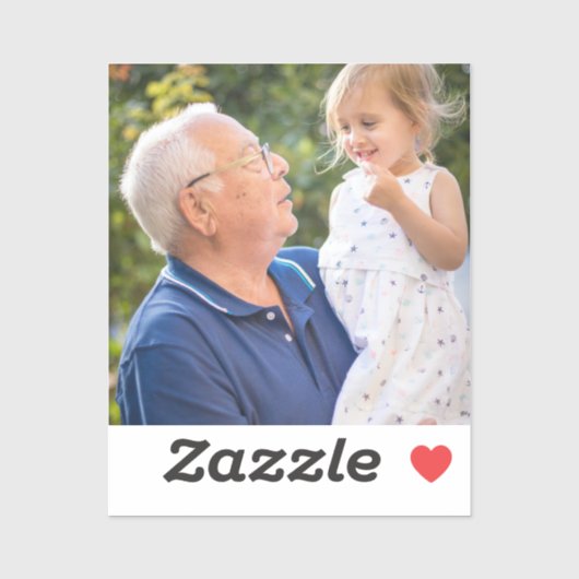 フルフォトカスタムーの作成 シール (シート)