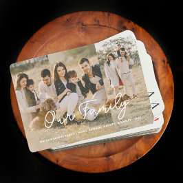 フルフォトカスタム文字ファミリタイポグラフィ トランプ