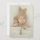 フルフォトカッシブのメリークリスマスカード シーズンカード (正面)