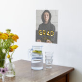 フルフォトグラードグランジタイポグラフィ 箔ポスター (レイダウン (キッチン))