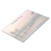 フルフォトグレーパーソナライズされたドファミリのメモ帳 ノートパッド (アングル)