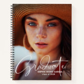 フルフォトゲストブックスパイラルノートブック ノートブック (正面)