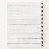 フルフォトゲストブックスパイラルノートブック ノートブック (裏面)