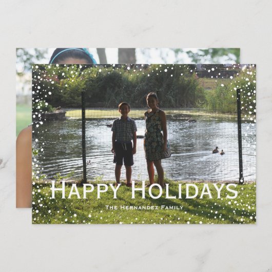 フルフォトスノーカスタムカード シーズンカード (正面/裏面)