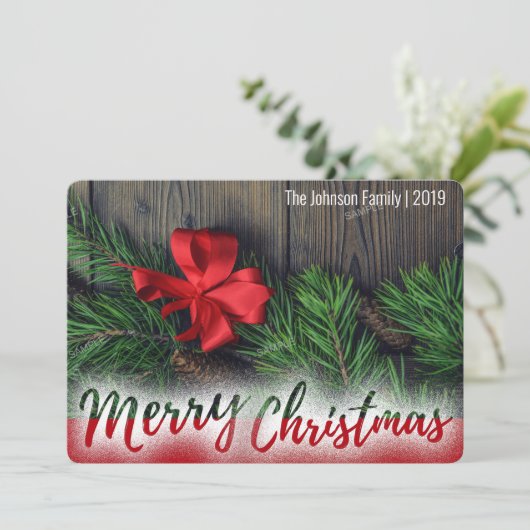 フルフォトス独身のクリスマスホリデーのご挨拶 (スタンド正面)