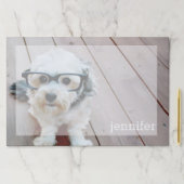 フルフォトデザインと名前をカスタムする ペーパーパッド (インサイチュ)