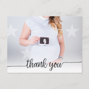 フルフォトトレンディースクリプトありがとうはがき ポストカード