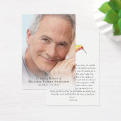 フルフォトハミングバード祈りの言葉カード (デスク)