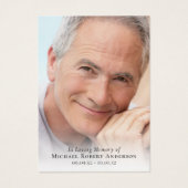 フルフォトハミングバード祈りの言葉カード (正面)