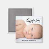 フルフォトバプテスマの台本 マグネット (正面/裏面)