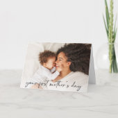 フルフォトファーストマザーズデイカード カード (正面)