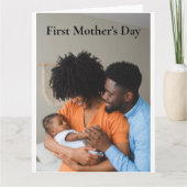 フルフォトファースト母の日カード2023 カード (正面)