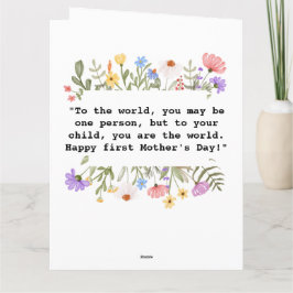 フルフォトファースト母の日カード2023 カード