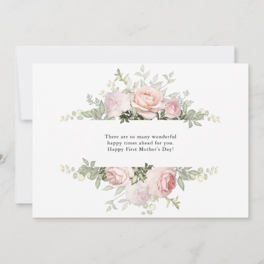 フルフォトファースト・マザー・デイ カード (裏面)