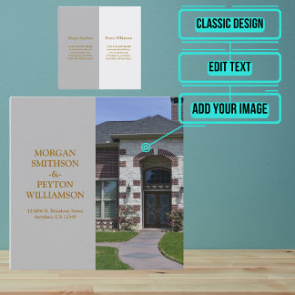 フルフォト付きカップル通話カード（スクエアグレー） スクエア名刺