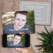 フルフォト卒業パーティー – タイミニマルプ 招待状