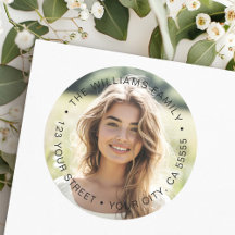 フルフォト卒業差出人住所ラベル